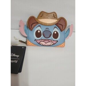 Loungefly Disney Stitch Western Cowboy Cosplay Wallet